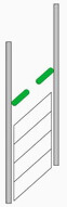 Вертикальный монтаж с нижним расположением вала